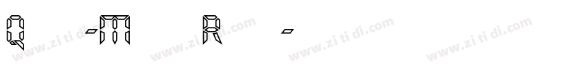 Quartz-Medium Regula字体转换